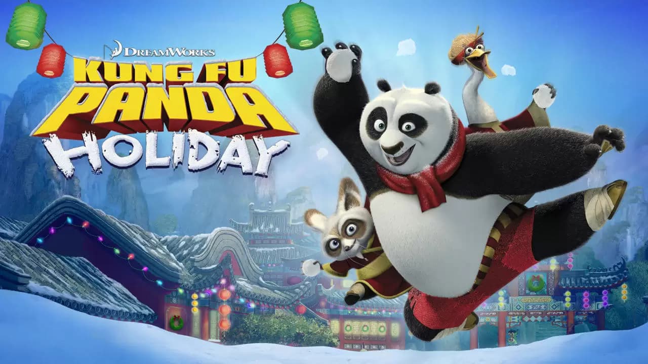 Kung Fu Panda Holiday Backdrop