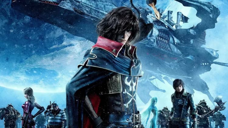 Harlock: Space Pirate Poster