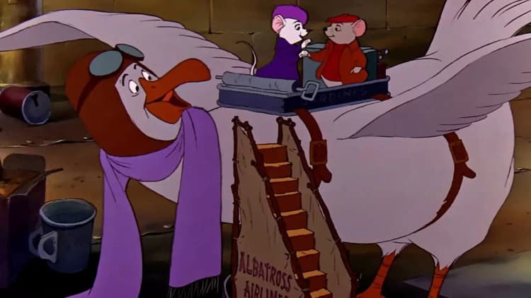 The Rescuers Poster