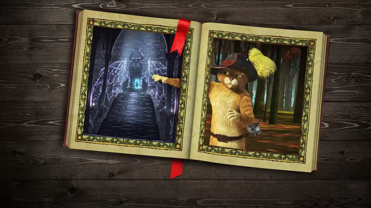 Puss in Book: Trapped in an Epic Tale Backdrop