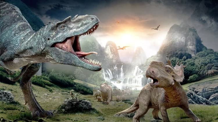 Walking with Dinosaurs 3D Poster