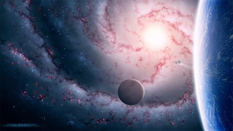 Journey to the Edge of the Universe Poster