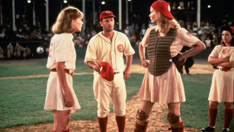 A League of Their Own Poster
