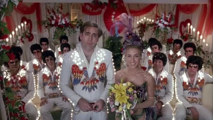 Honeymoon in Vegas Poster