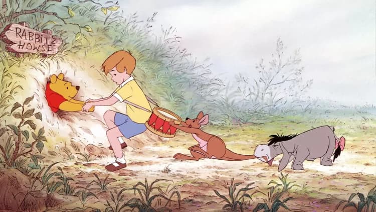 The Many Adventures of Winnie the Pooh Poster