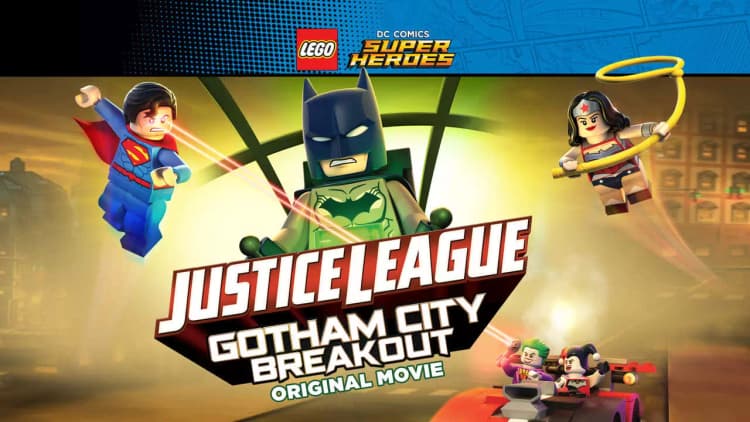 Lego DC Comics Superheroes: Justice League - Gotham City Breakout Poster