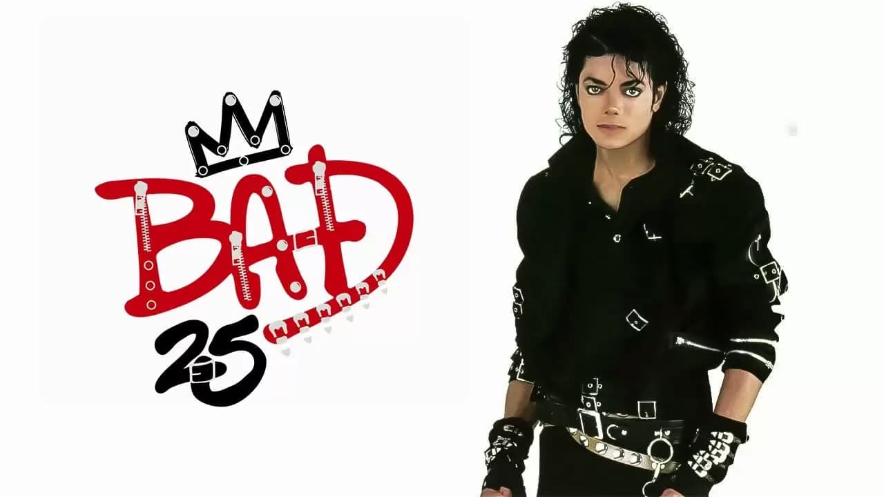Bad 25 Backdrop