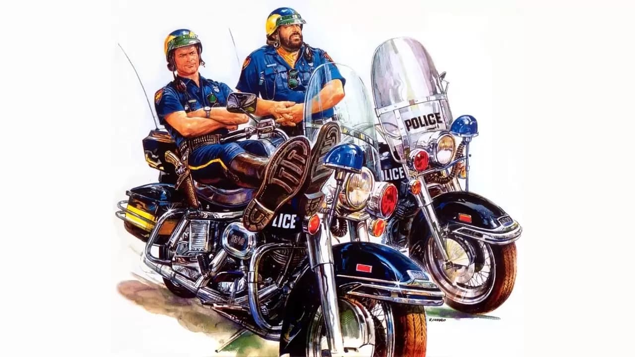 Crime Busters Backdrop