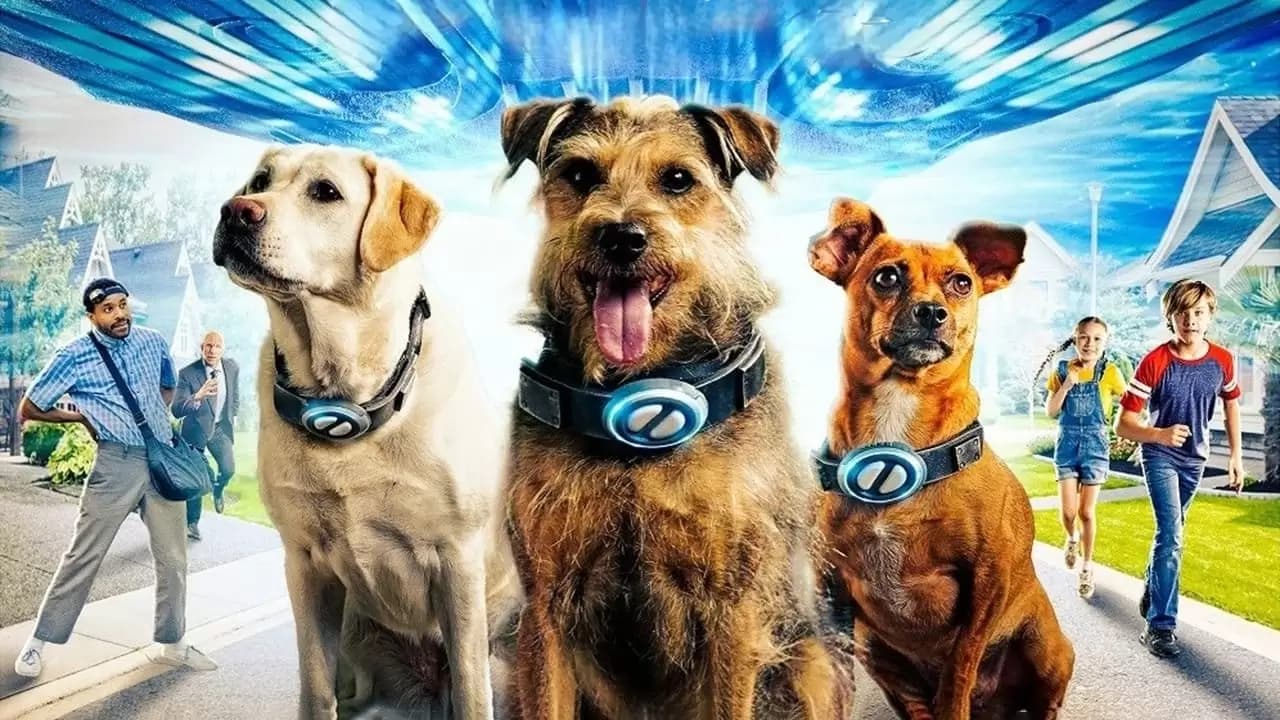 Space Pups Backdrop
