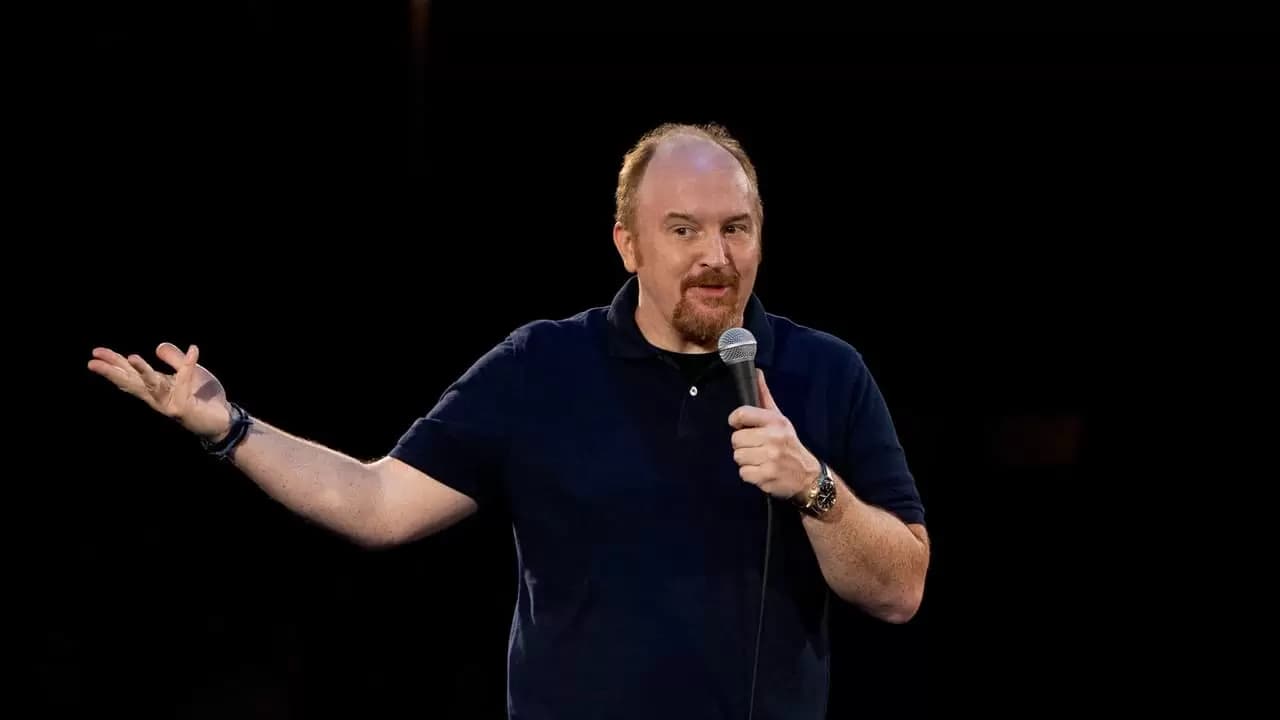 Louis C.K. Oh My God Backdrop