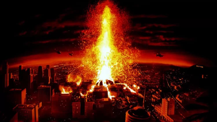 Volcano Poster