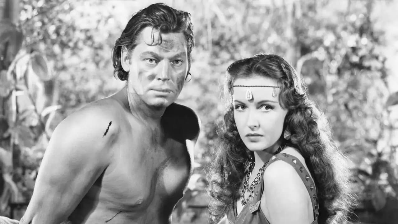 Tarzan Triumphs Backdrop