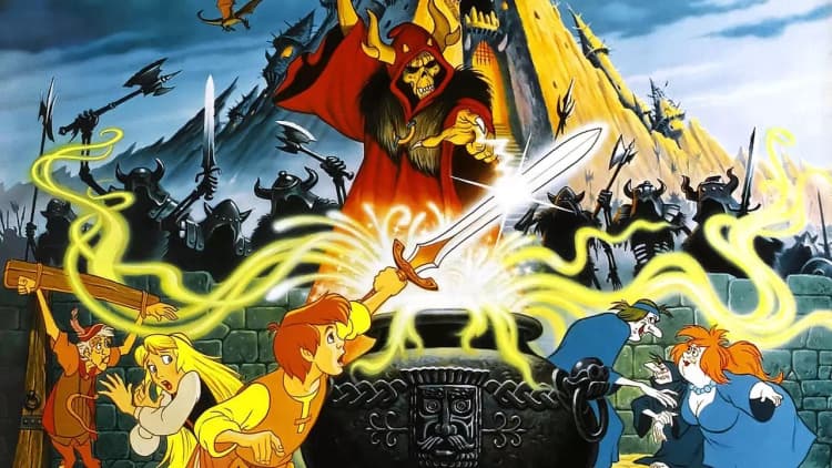 The Black Cauldron Poster