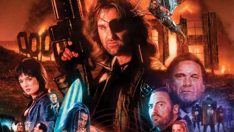 Escape from L.A. Poster