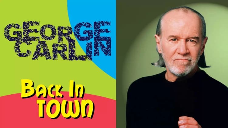 George Carlin: Back in Town Poster