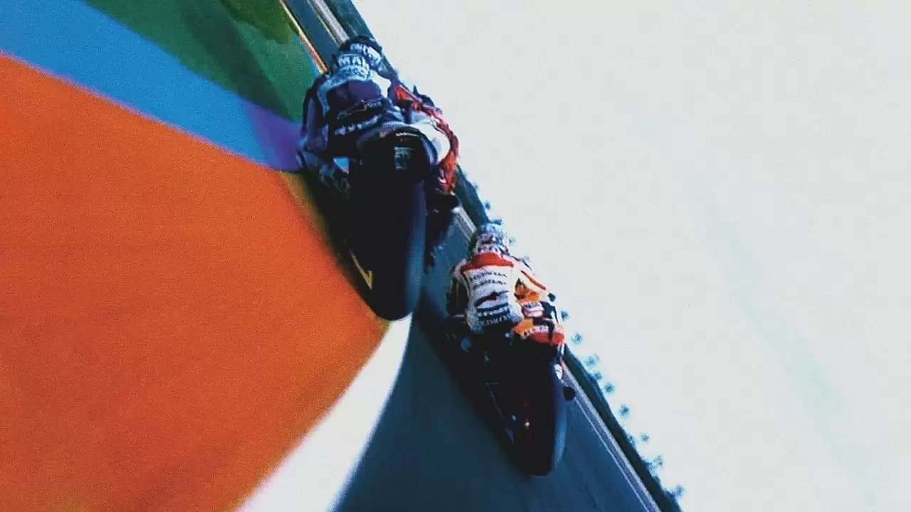 Hitting the Apex Backdrop