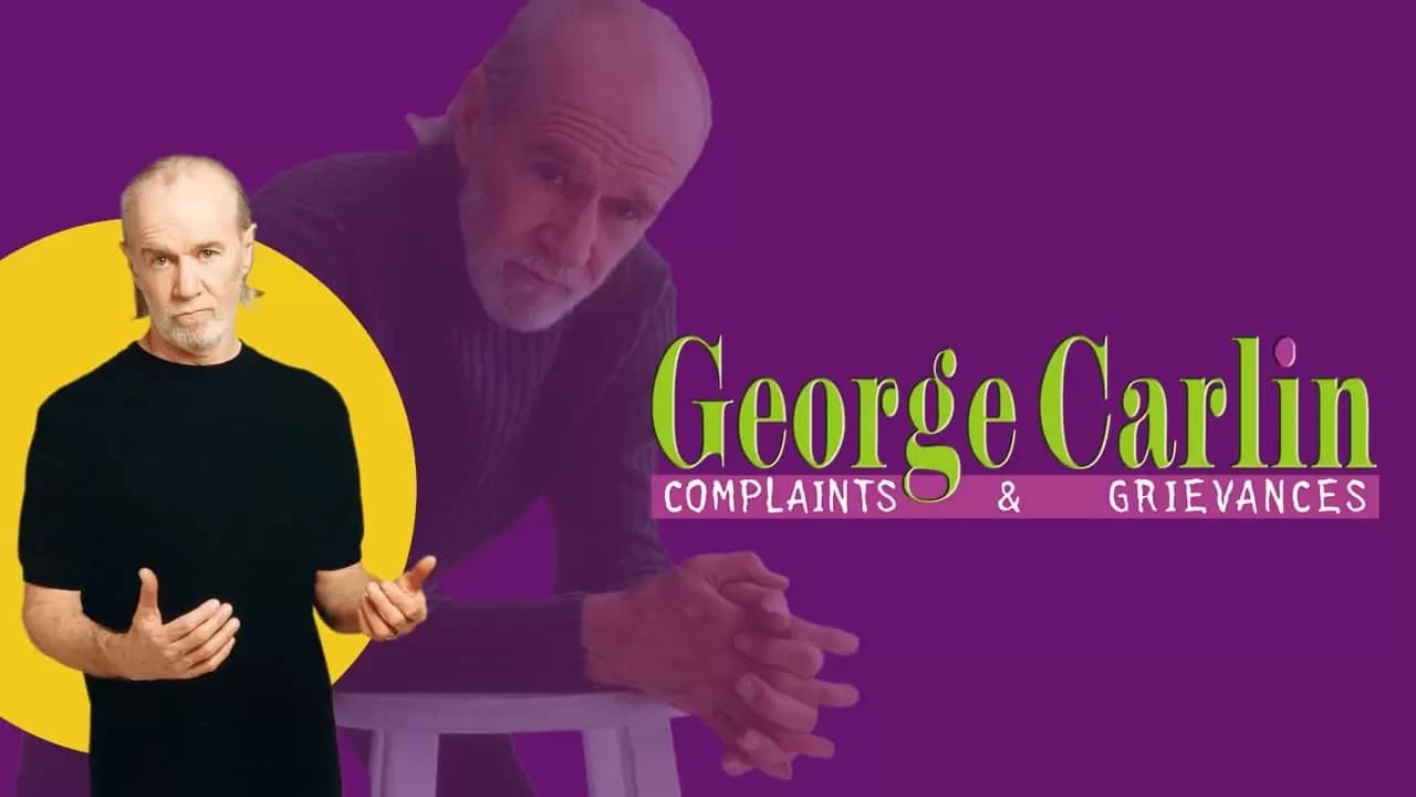 George Carlin: Complaints & Grievances Backdrop