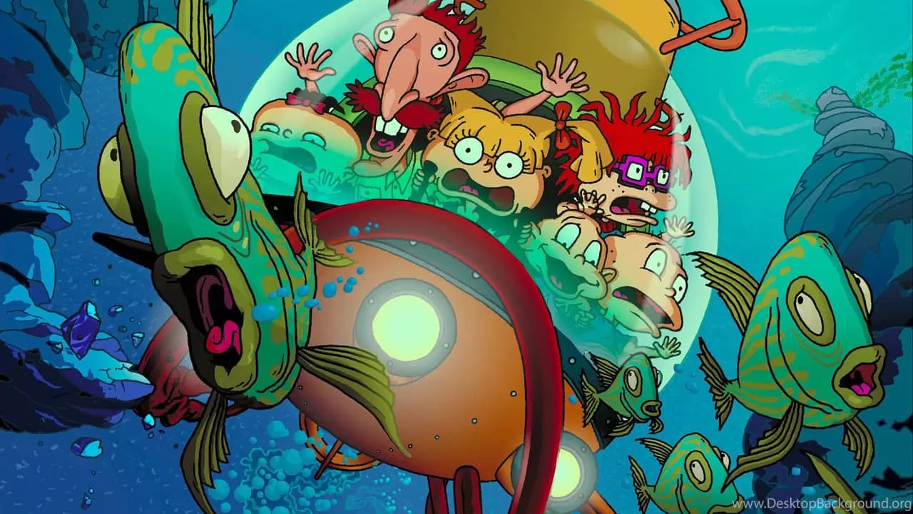 Rugrats Go Wild Backdrop