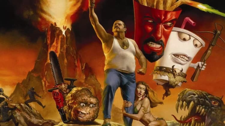 Aqua Teen Hunger Force Colon Movie Film for Theaters Poster