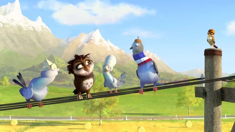 Little Bird's Big Adventure Poster