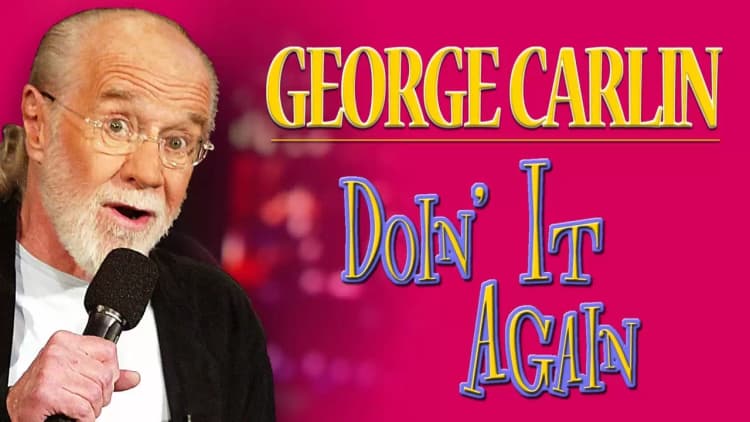 George Carlin: Doin' It Again Poster