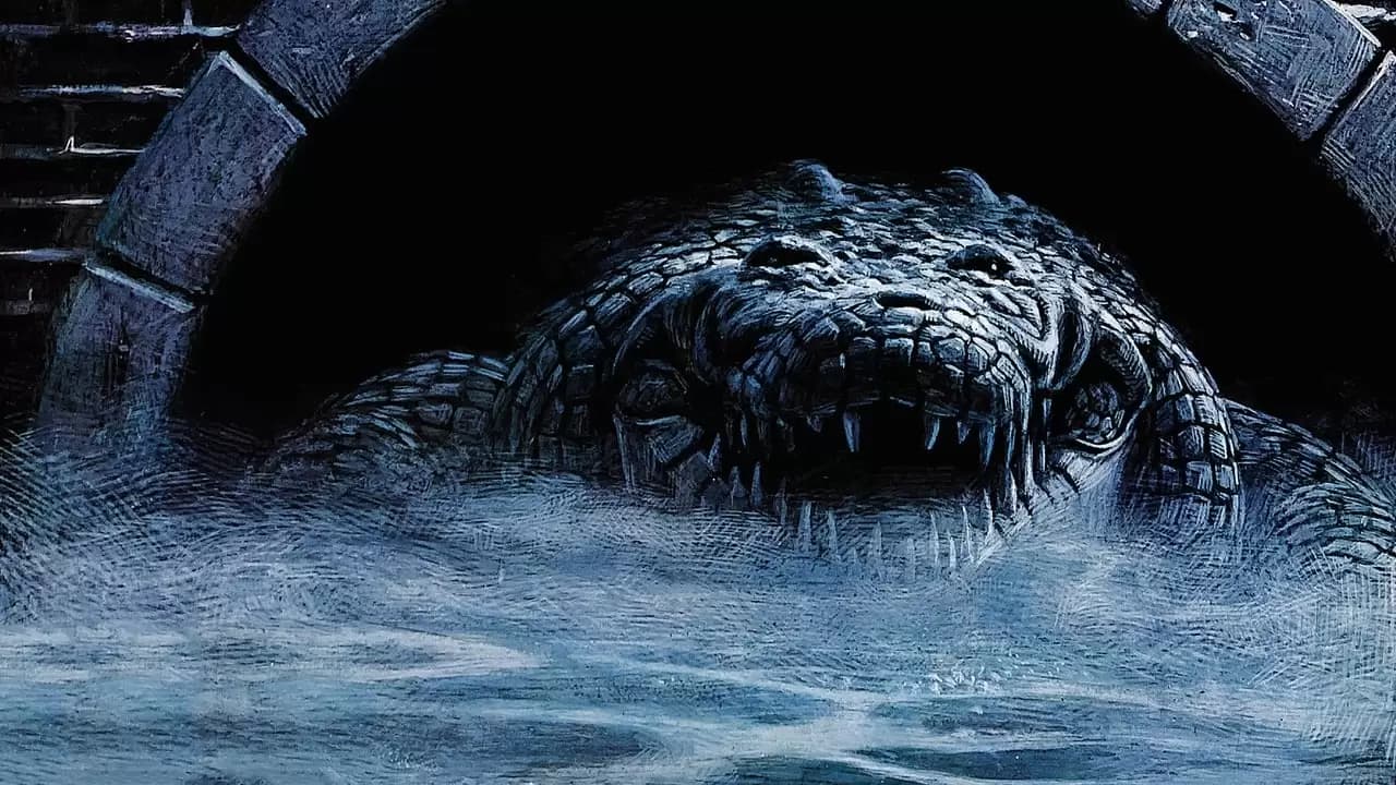 Alligator Backdrop