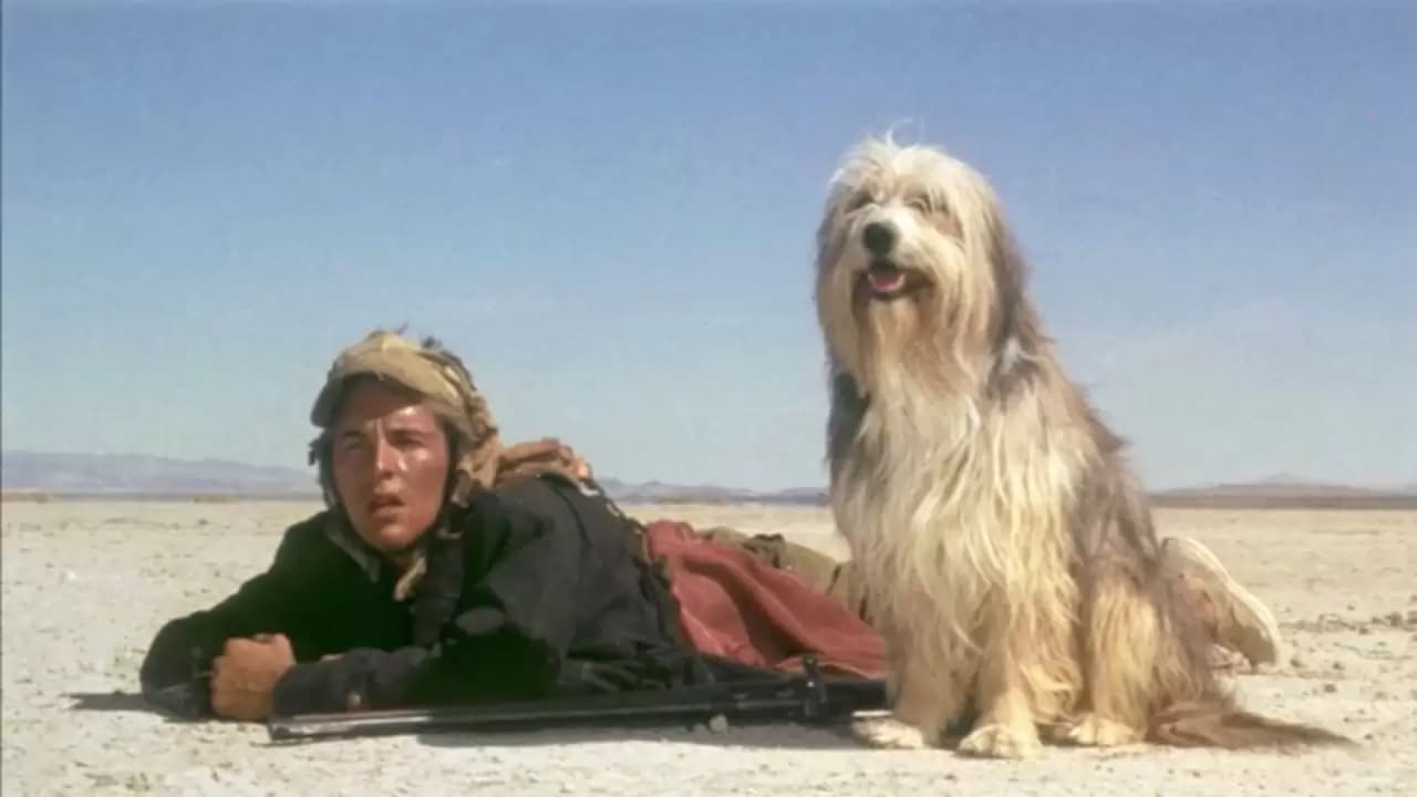 A Boy and His Dog Backdrop