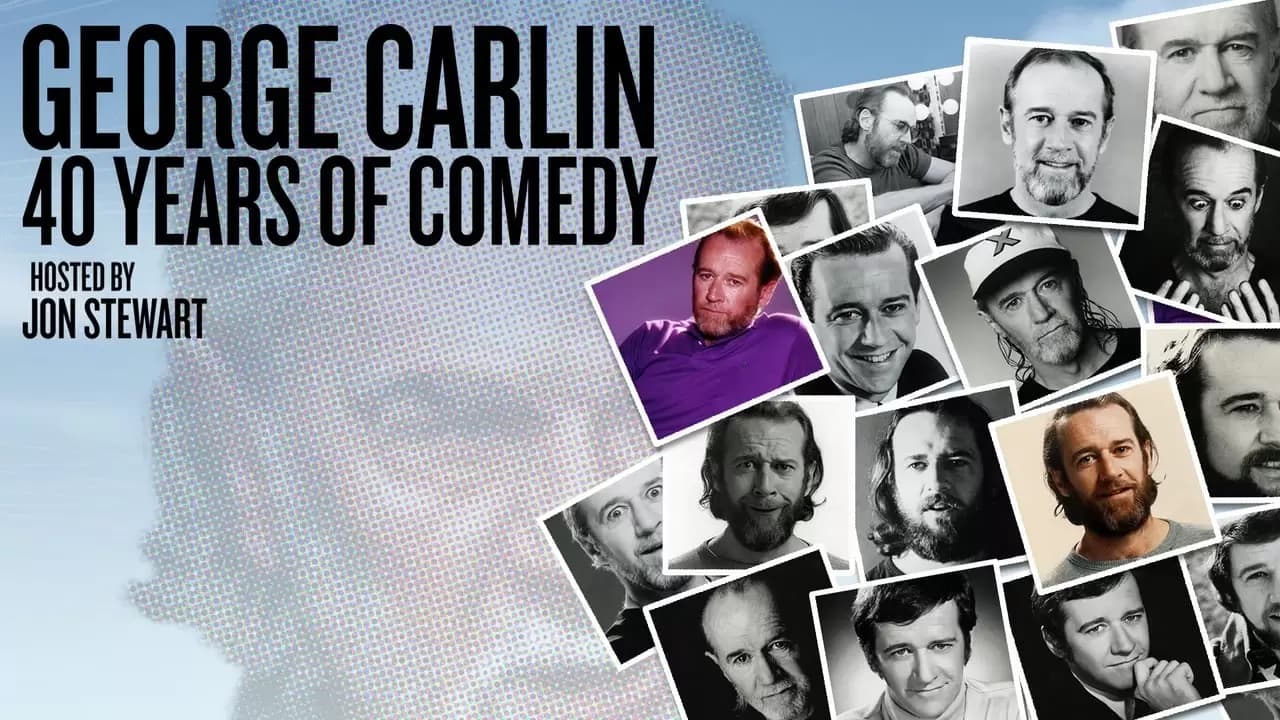 George Carlin: 40 Years of Comedy Backdrop