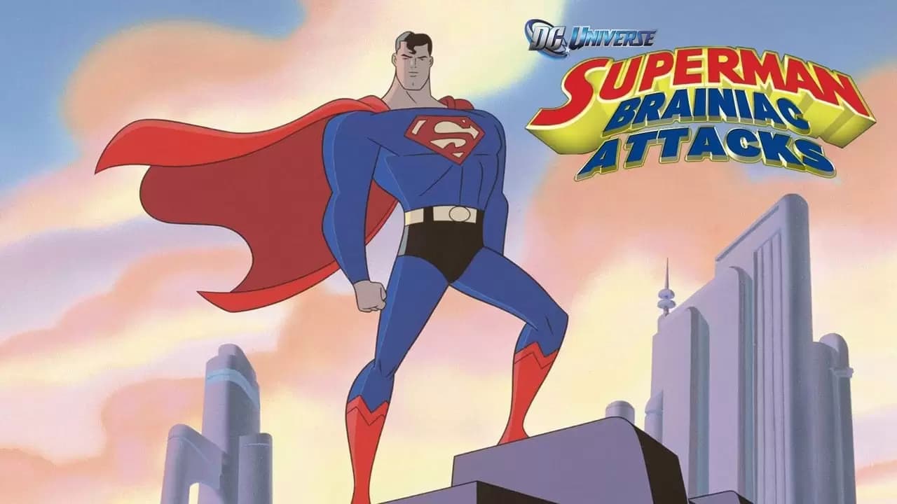Superman: Brainiac Attacks Backdrop