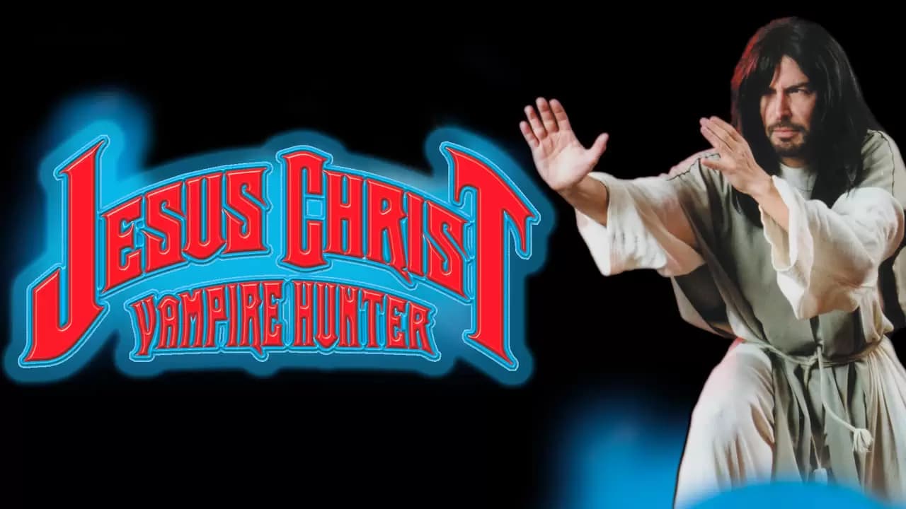 Jesus Christ Vampire Hunter Backdrop