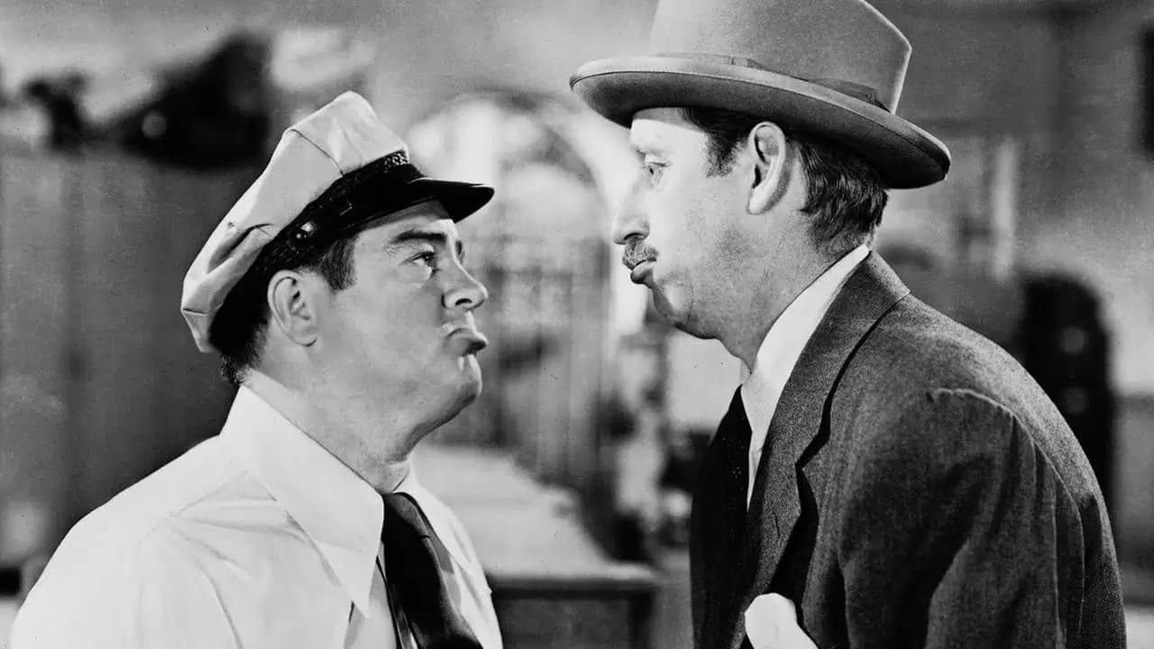Abbott and Costello Meet Frankenstein Backdrop