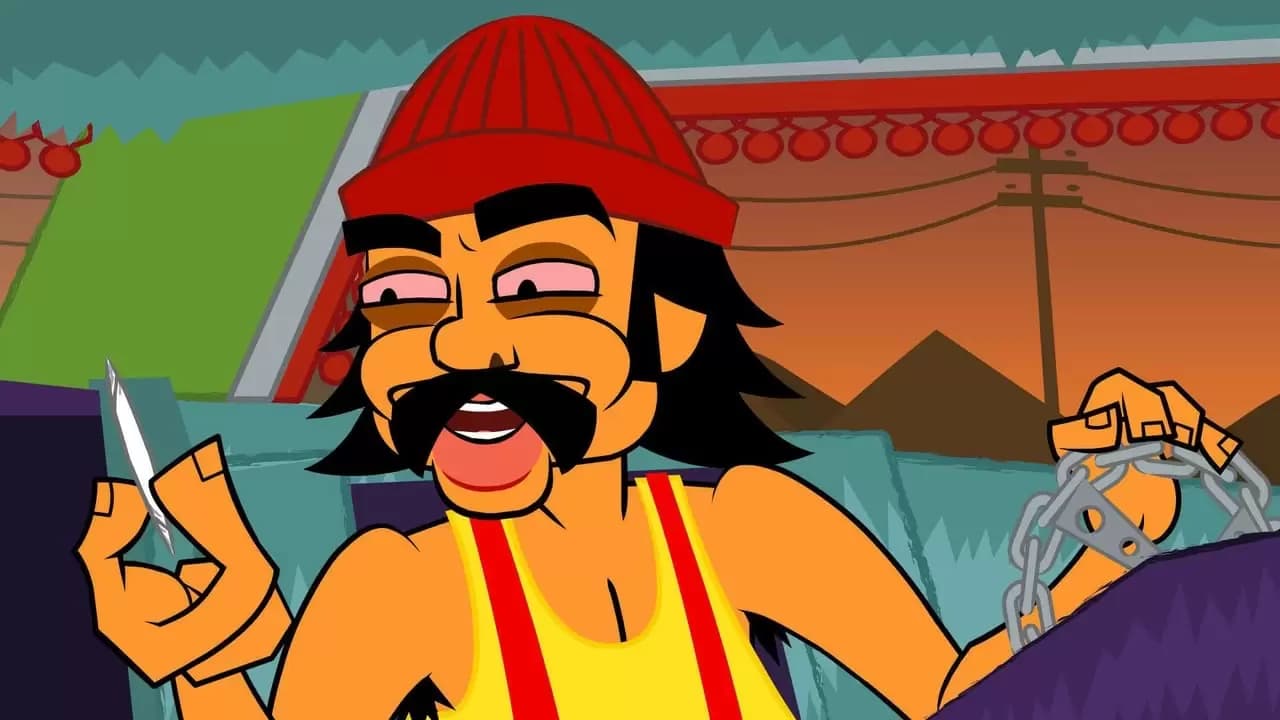 Cheech & Chong's Animated Movie Backdrop