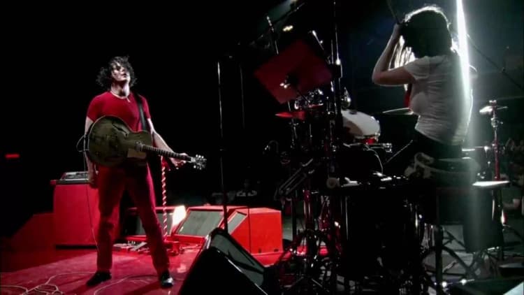 The White Stripes Under Great White Northern Lights Poster
