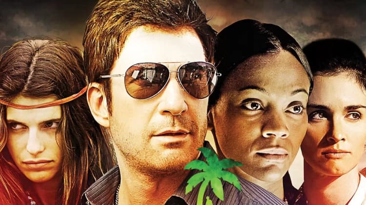 Burning Palms Poster