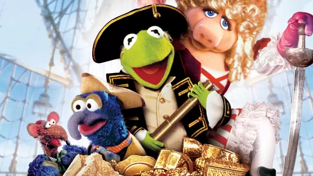 Muppet Treasure Island Backdrop