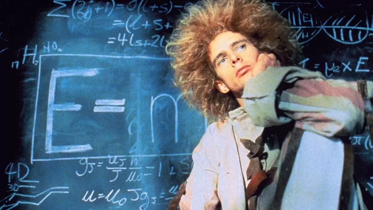 Young Einstein Backdrop