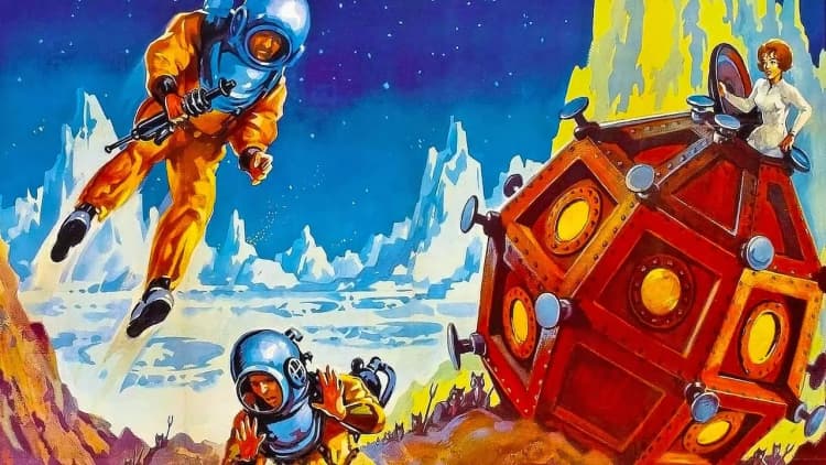 First Men in the Moon Poster
