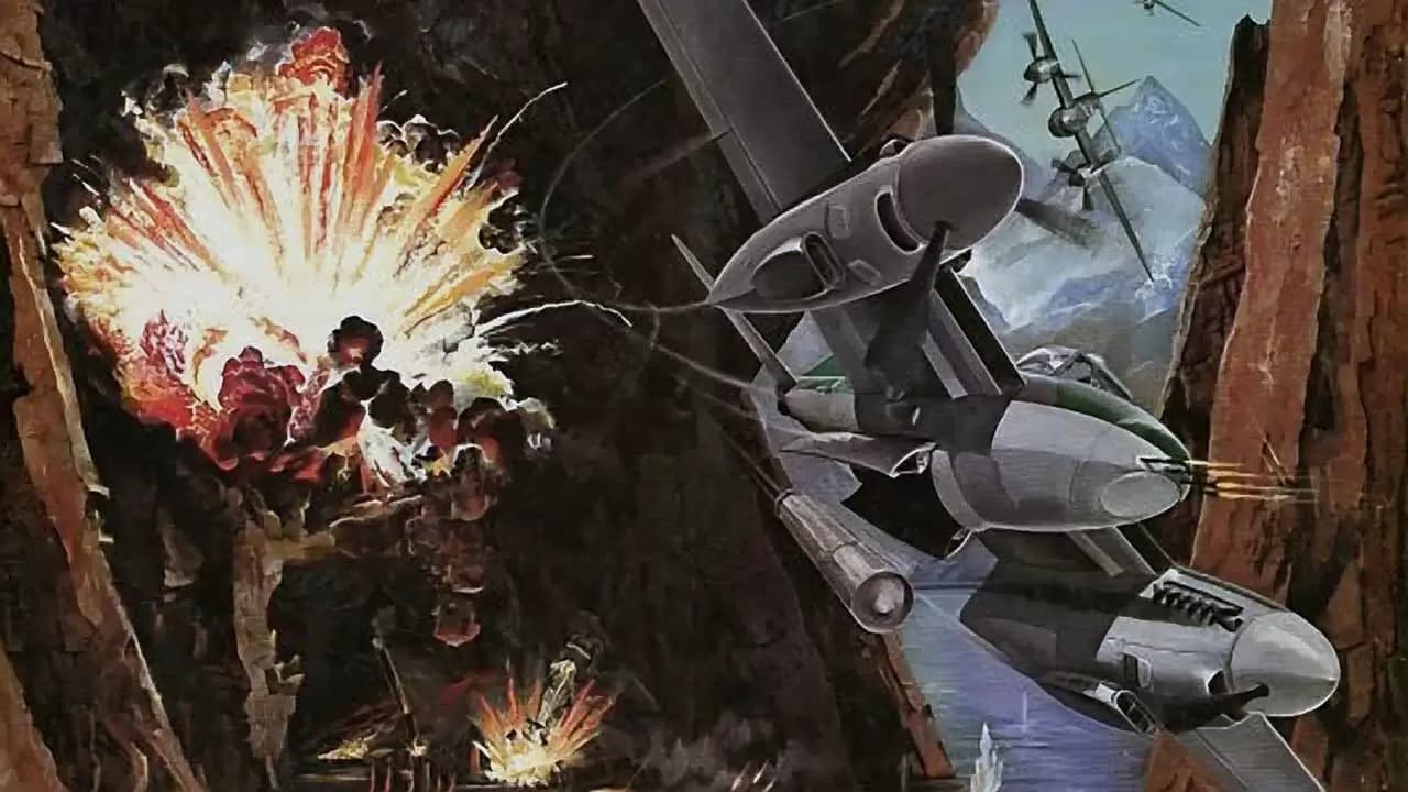 633 Squadron Backdrop