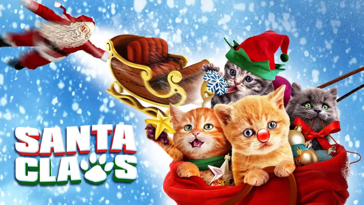 Santa Claws Backdrop