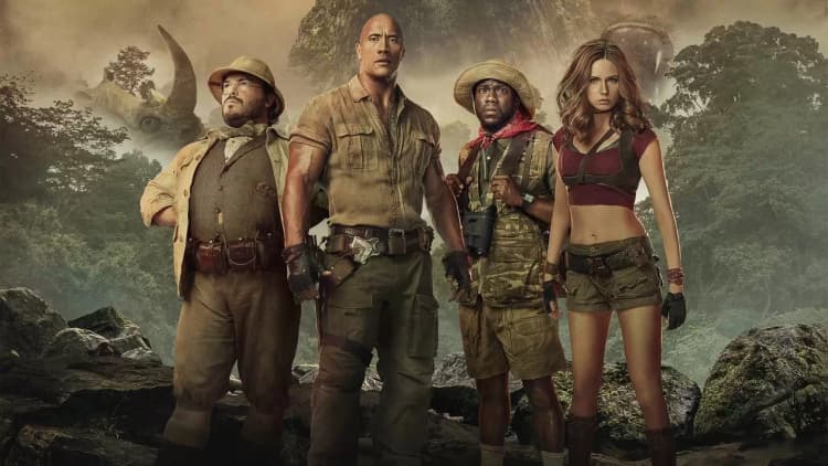 Jumanji: Welcome to the Jungle Poster
