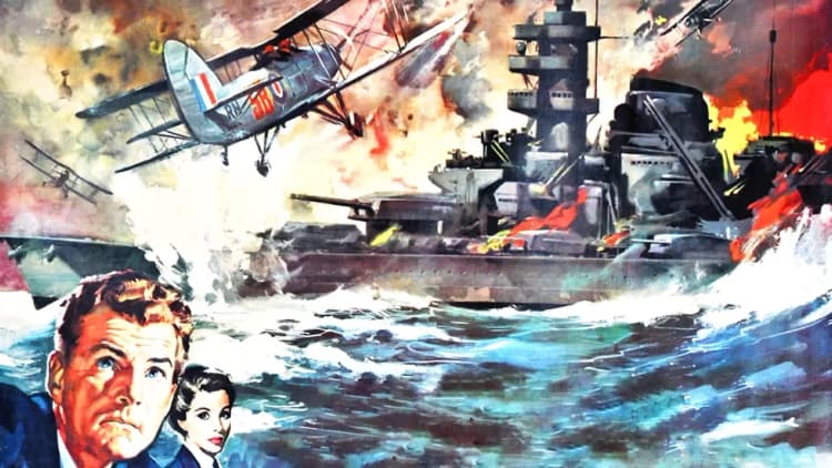 Sink the Bismarck! Poster