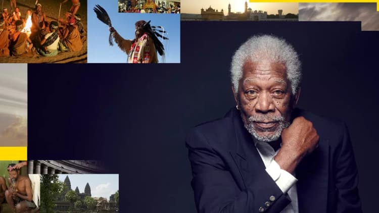 The Story of God with Morgan Freeman Poster