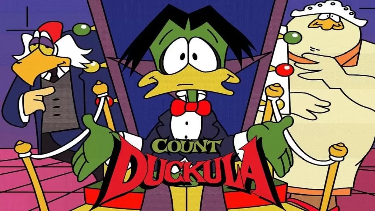 Count Duckula Backdrop