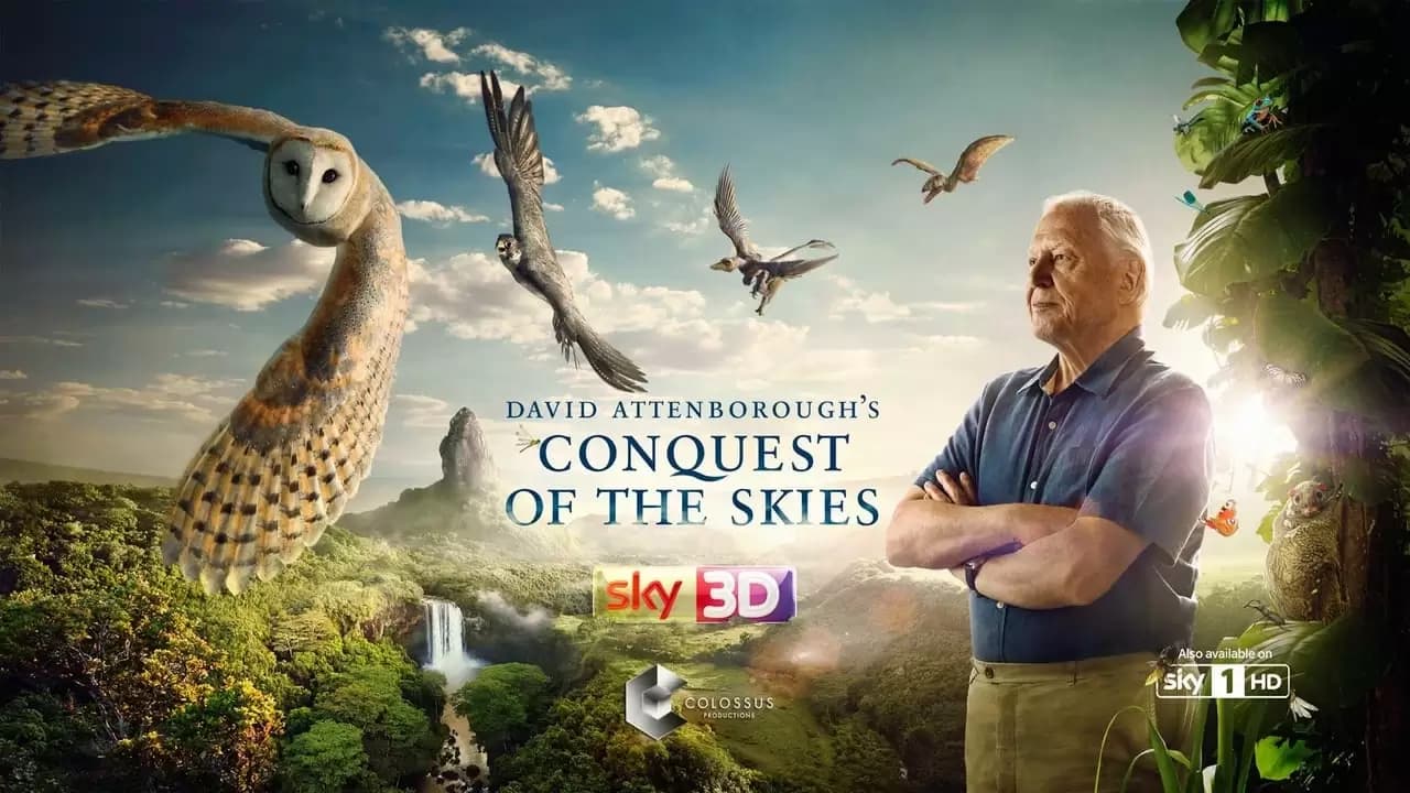 David Attenborough's Conquest of the Skies 3D Backdrop