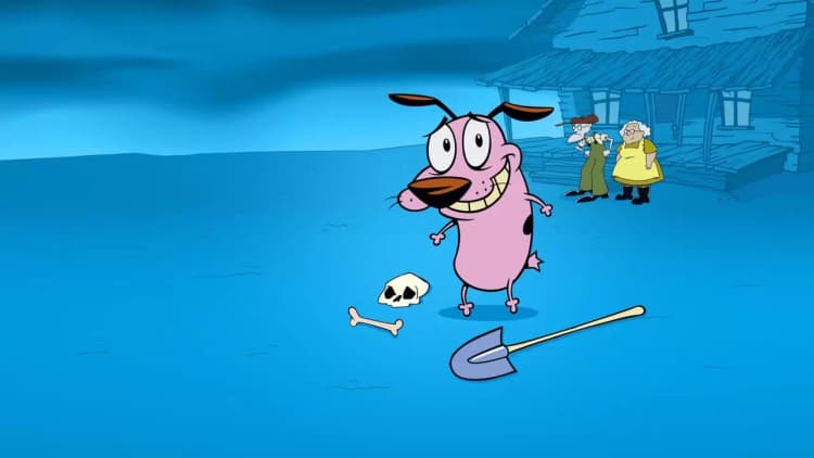 Courage the Cowardly Dog Poster