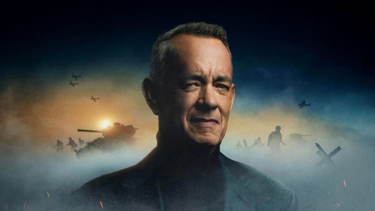 World War II with Tom Hanks Poster