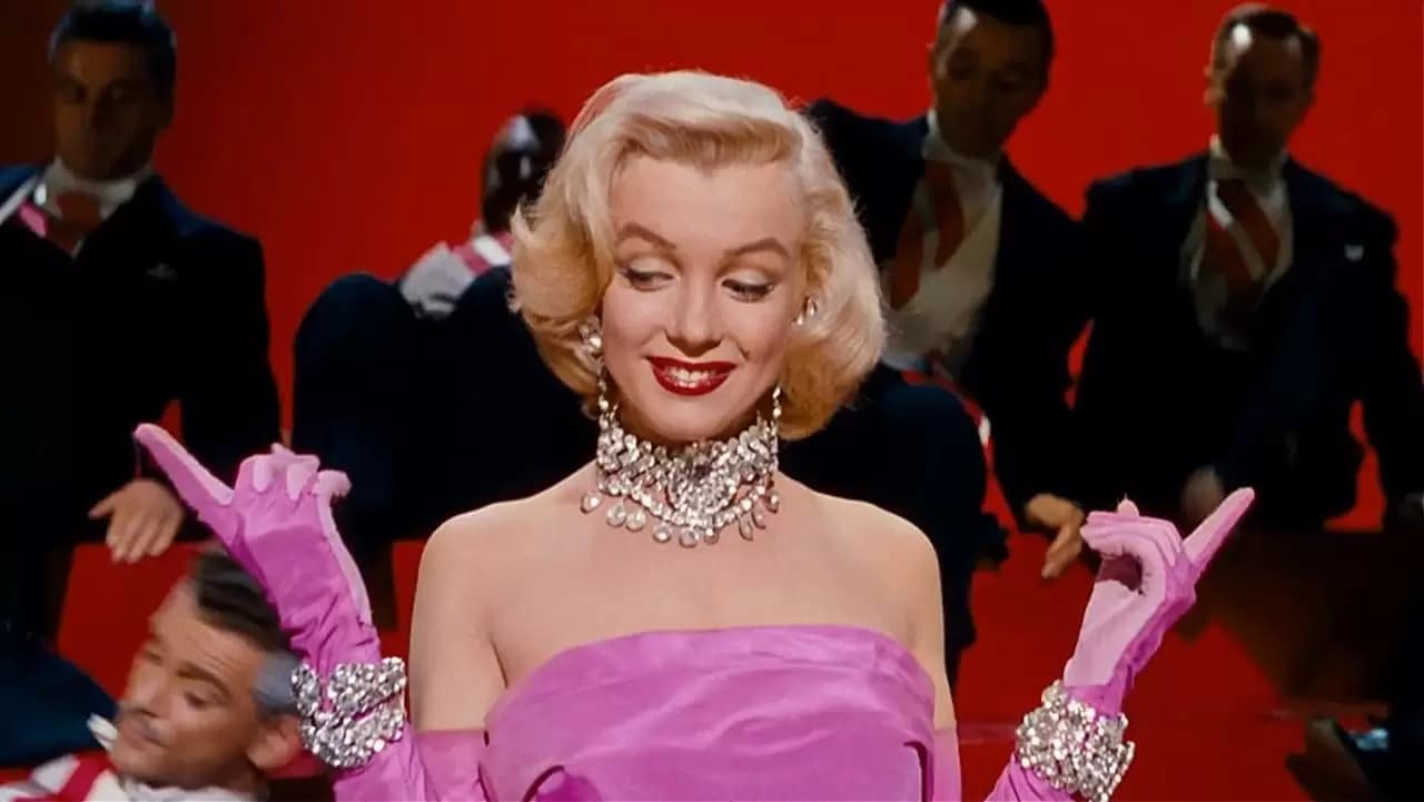 Gentlemen Prefer Blondes Backdrop