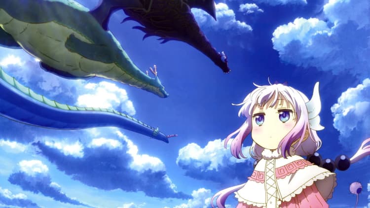 Miss Kobayashi's Dragon Maid: A Lonely Dragon Wants to Be Loved Poster