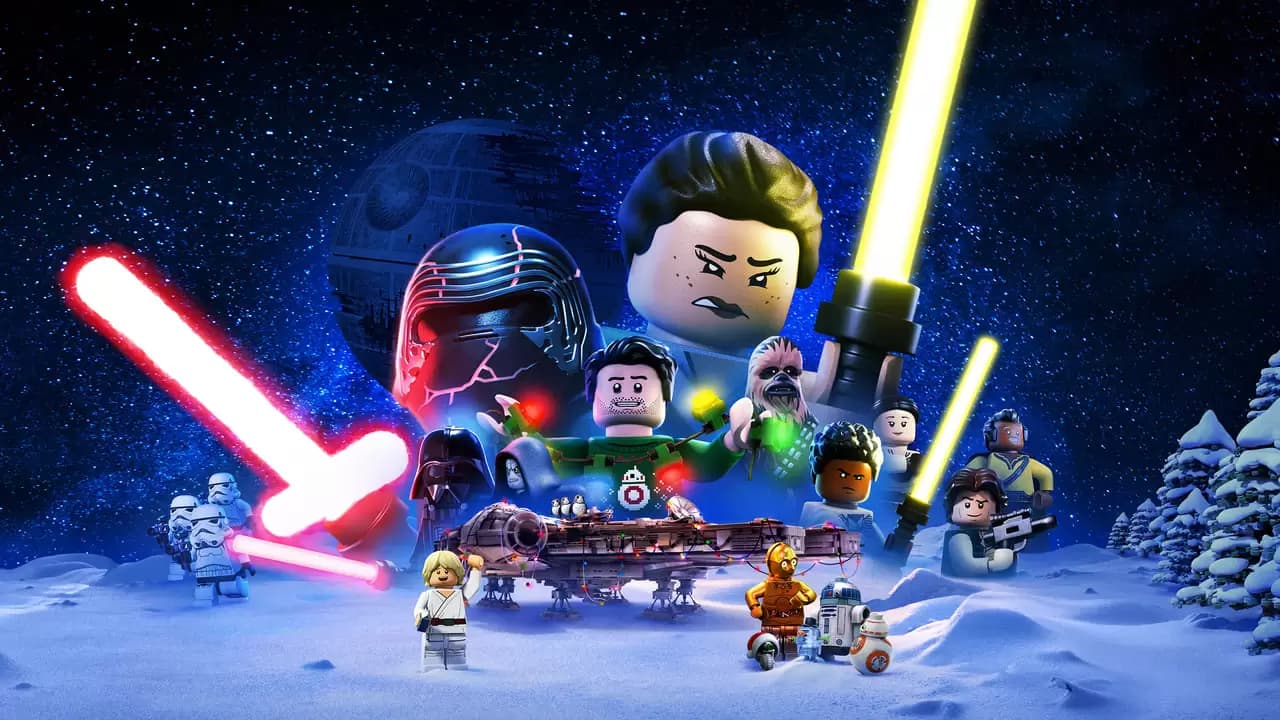 The Lego Star Wars Holiday Special Backdrop