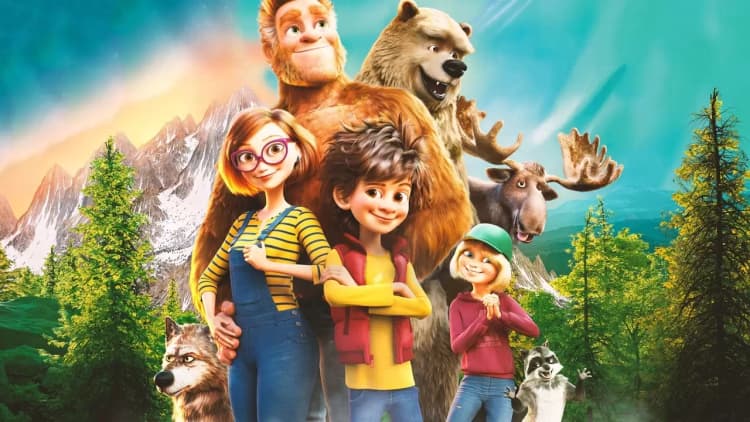 Bigfoot Family Poster